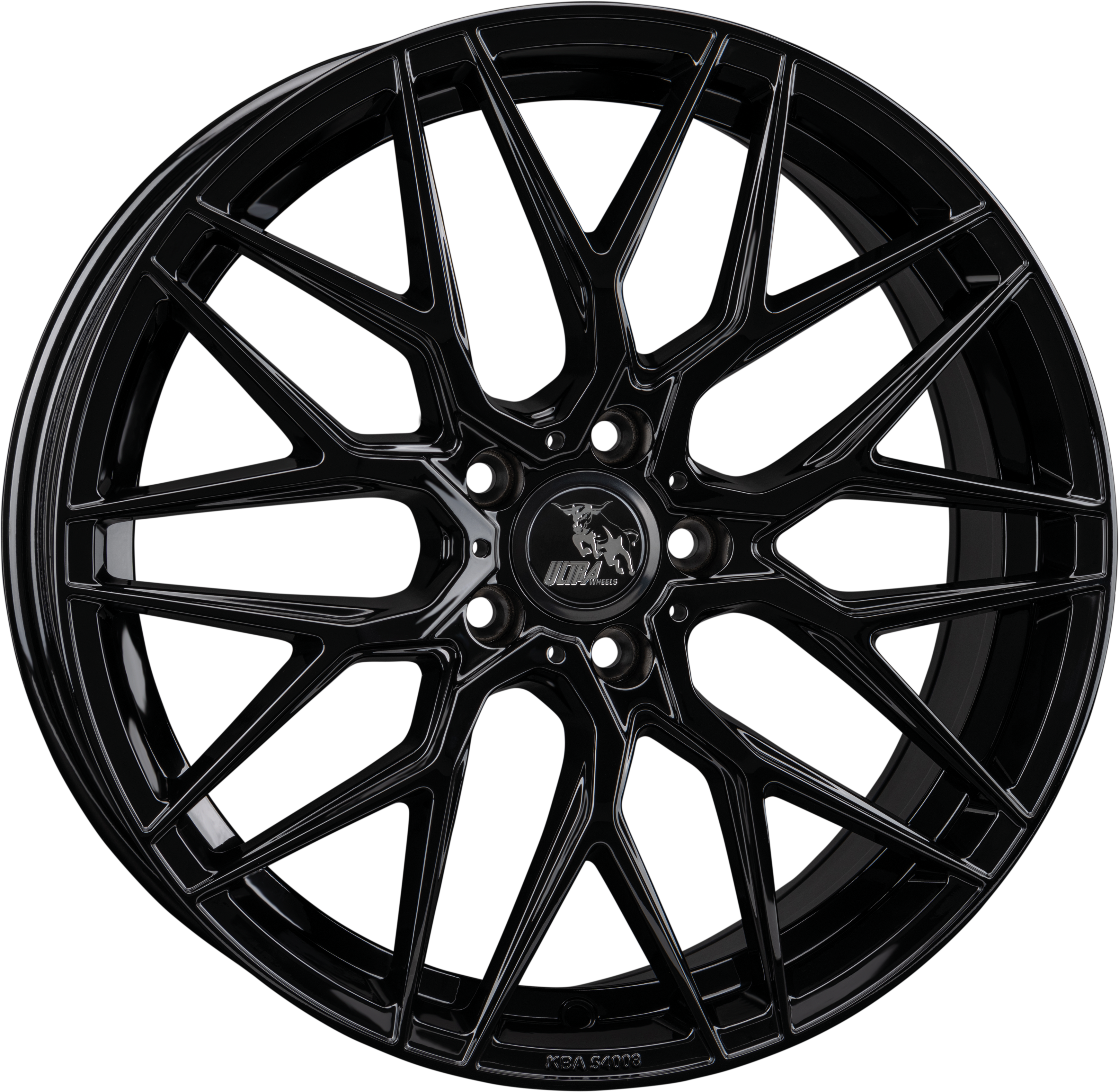 ULTRA WHEELS RACE EVO zwart glanzend