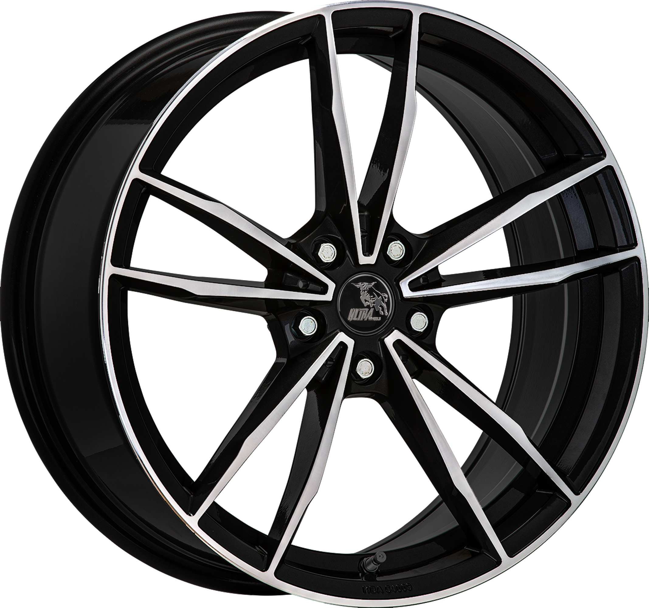 ULTRA WHEELS BAY zwart gepolijst