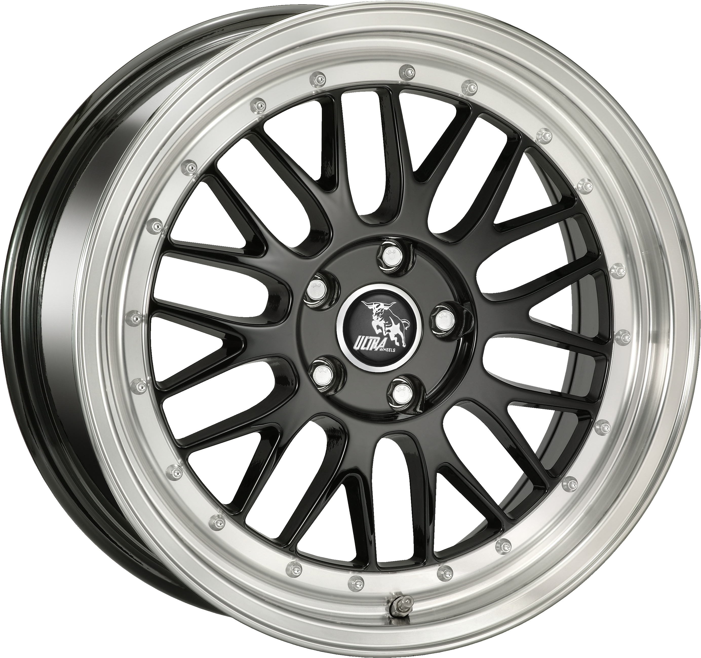 ULTRA WHEELS LM zwart gepolijst
