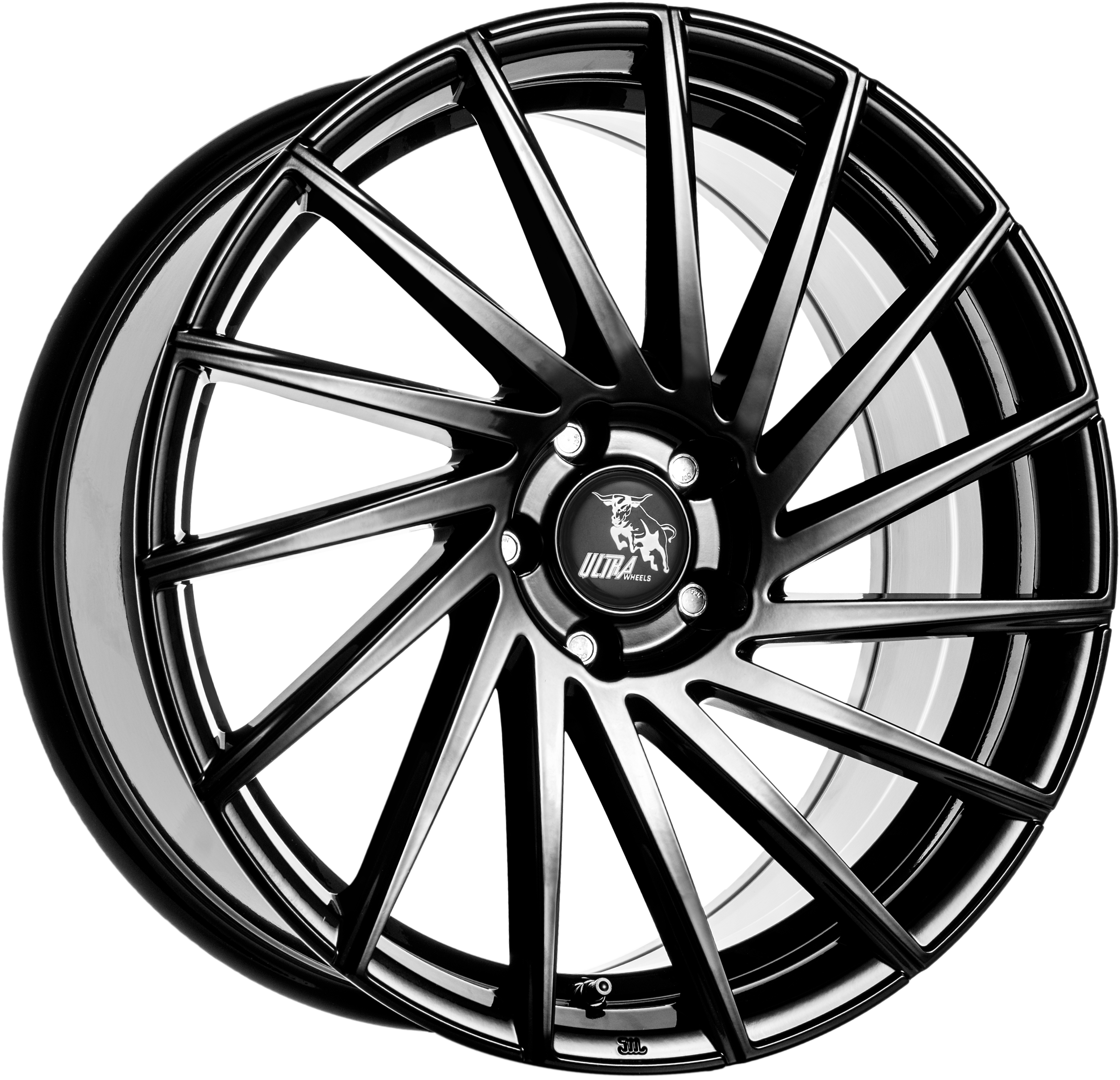 ULTRA WHEELS STORM zwart glanzend