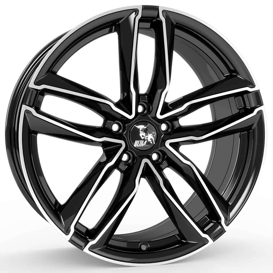 ULTRA WHEELS PRO zwart gepolijst