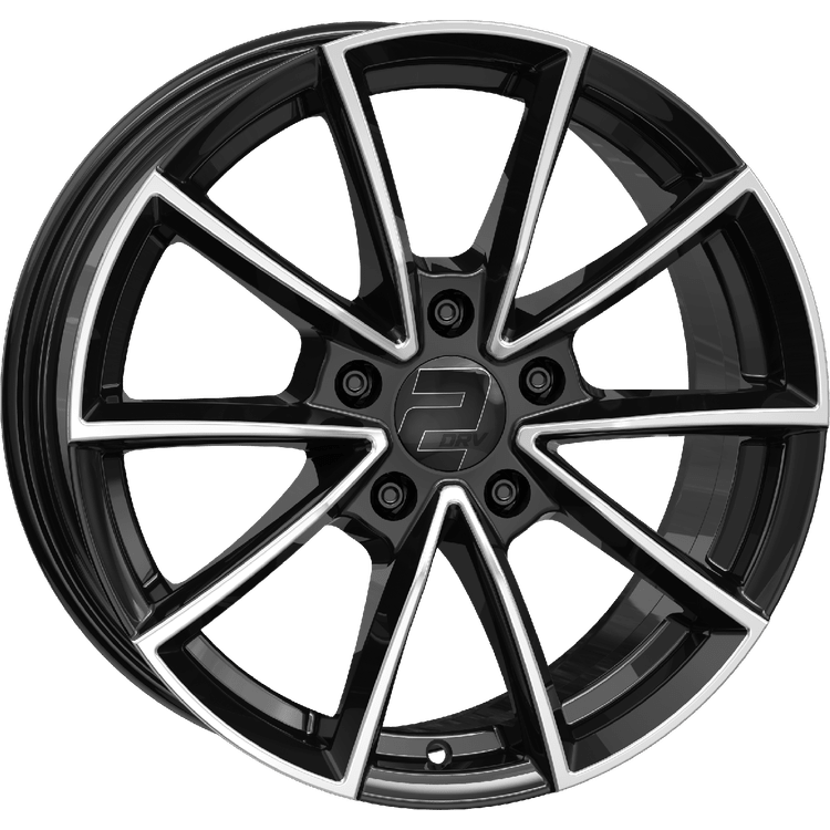 WHEELWORLD WH28 zwart gepolijst