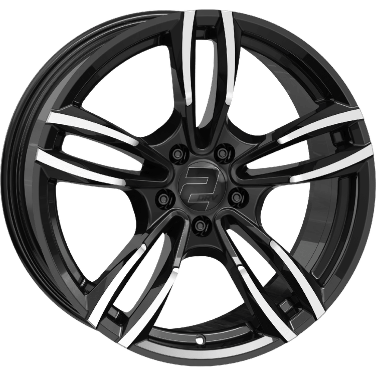 WHEELWORLD WH29 zwart gepolijst