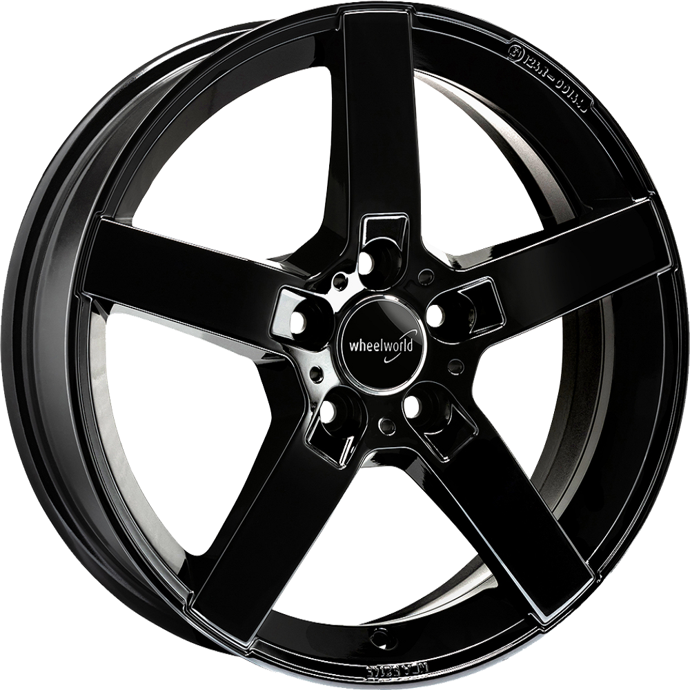 WHEELWORLD WH31 zwart glanzend