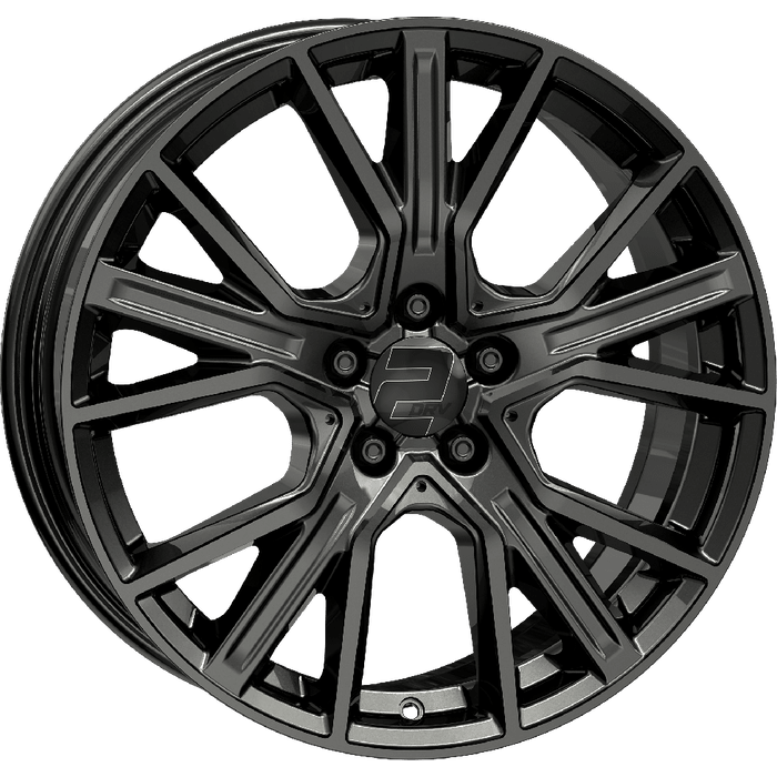 WHEELWORLD WH34 antraciet glanzend