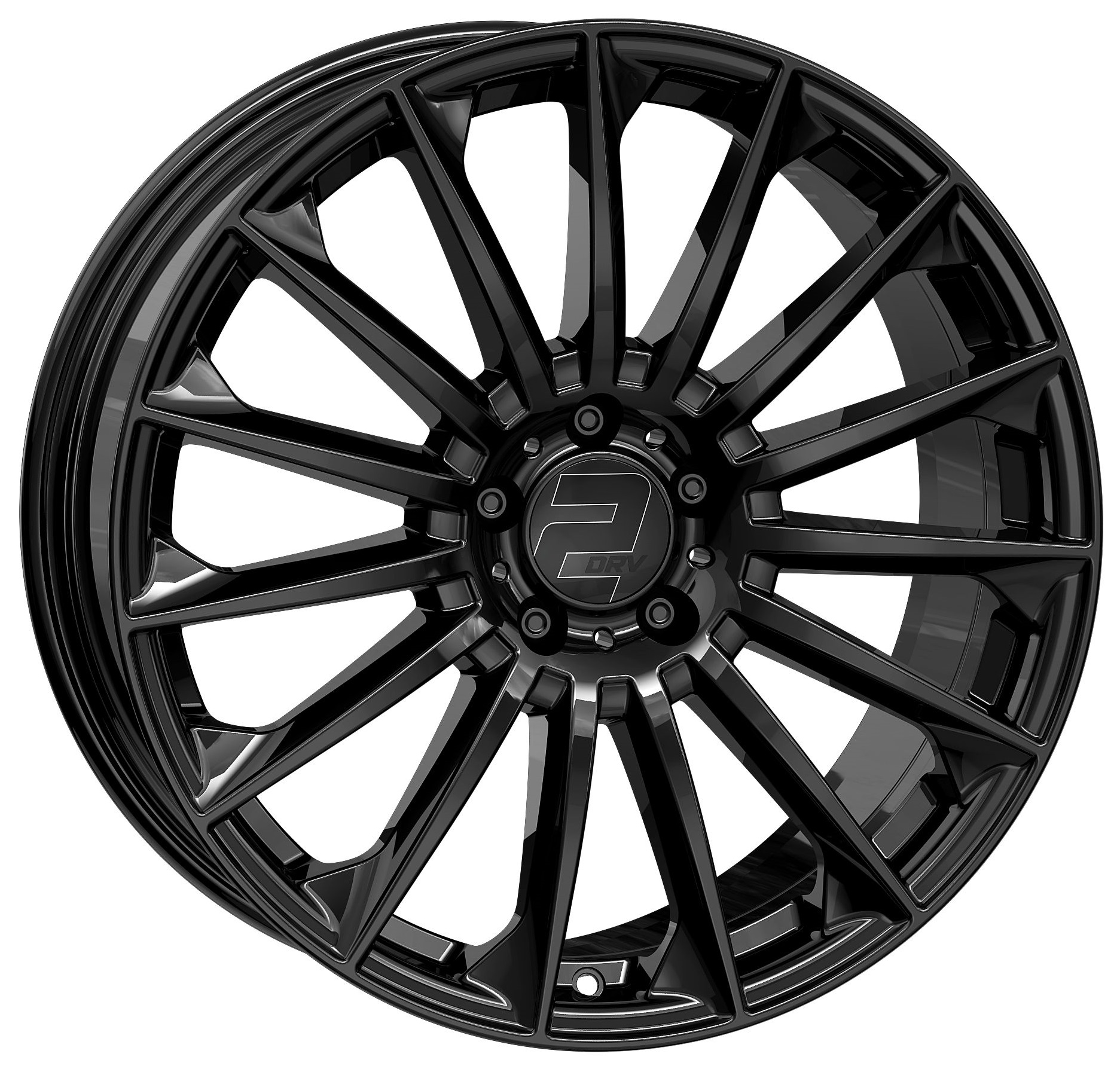 WHEELWORLD WH39 zwart glanzend