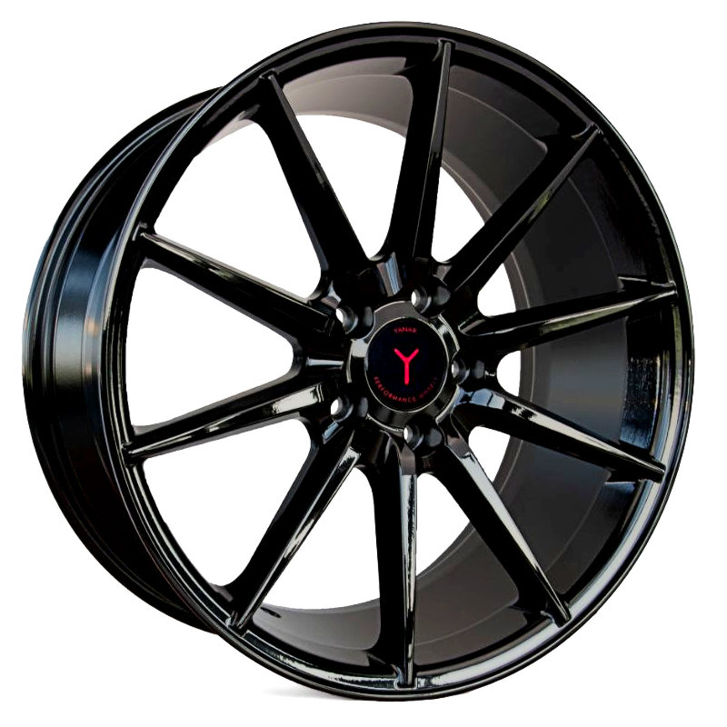 YANAR WHEELS Y-NL21 zwart glanzend
