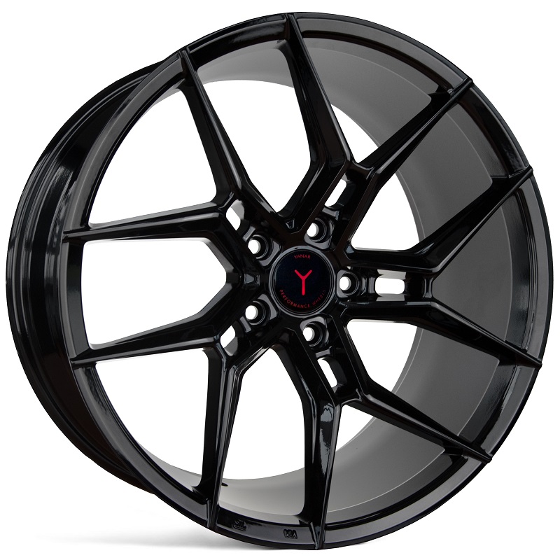 YANAR WHEELS Y-NL45 zwart glanzend